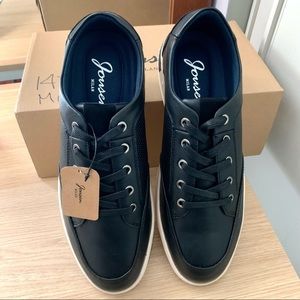 JOUSEN | Men's Leather Sneakers Fashion Dress Sneaker Business Casual Shoes